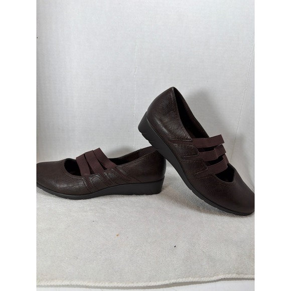 Easy Street Comfort Wave Birdie Comfort Wedge Shoes Women Size 9.5 Brown 30-3286 - Picture 4 of 9